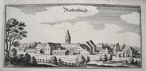 Raitenburg Mittelfranken Bayern Merian Kupferstich der Erstausgabe 1644 - Picture 1 of 1