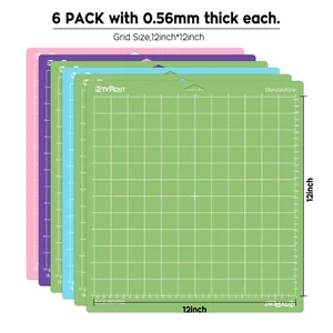 6PCS Cutting Mat for Cut Maker/Explore Air 2/One Cut Accessories Adhesive - Picture 1 of 8