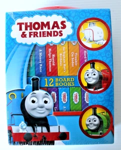 New Thomas & Friends: 12 Board Books by PI Kids 2016 Children's Set Ages 10 Mo+ - Picture 1 of 11