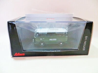 SCHUCO 03207 'FORD TAUNUS TRANSIT FK1000 POLIZEI HAMBURG POLICE VAN' 1:43. BOXED - Image 1 of 4