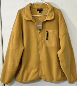 NWT! Patagonia Women’s Synchilla Fleece Full-Zip Jacket Dried Mango Size XXL - Picture 1 of 14