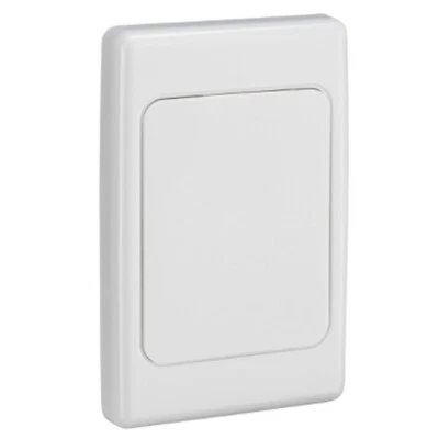 Blank Blankplate Wall Plate Wallplate Cover Custom Suit Clipsal 2000 Style White - image 1 of 2