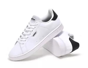 adidas Urban Court Mens Trainers White IE0927 Lifestyle Court Sports Trainers - Picture 1 of 9