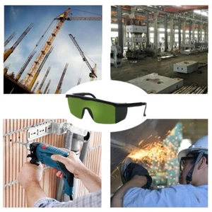 Heavy-Duty Safety Goggles for Welding with Adjustable Temple Length - Picture 1 of 8
