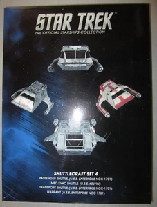 Star Trek Raumschiffsammlung Shuttlecraft Set 4 Eaglemoss - Bild 1 von 10