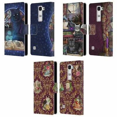OFFICIAL BRIGID ASHWOOD CATS LEATHER BOOK CASE FOR LG PHONES 2 - Image 1 of 4