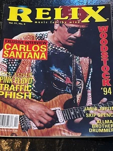 RELIX magazine VOL. 21, No. 4, 1994, Carlos Santana, Janis Joplin, PHISH - Picture 1 of 1