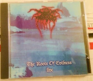 Darkthrone - The Roots Of Evilness - Live CD - Agustin Records 1997 (666) NM/VG+ - Foto 1 di 3