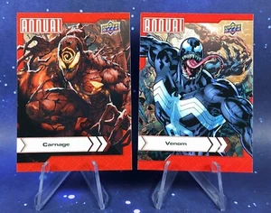 Venom and Carnage 2022-23 Marvel Annual Upper Deck - Picture 1 of 10