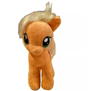 My Little Pony Plush Apple Jack Ty Bennie Baby Stuffed Animal Orange Horse 7” g4 - Picture 1 of 6