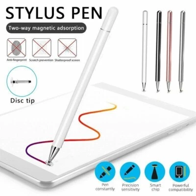 Universal Digital Stylus Pen Eingabestift Touch Stift iPhone iPad Samsung BLAU - Bild 1 von 4