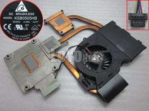NEW For Hp dv6 dv6-6000 dv7-6000 Heatsink fan 641578-001 KSB0505HB -AJ77 4-Pin - Picture 1 of 5