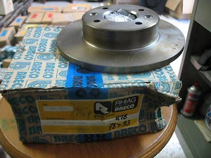 Pareja De Discos De Freno Ant. Renault 18 78>93 Cod.7700649850 237Mm - Imagen 1 de 1