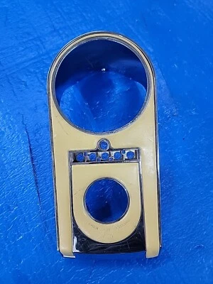 1984-1999 HARLEY DAVIDSON SOFTAIL ХРОМ OEM ДАТЧИК ПРИБОРНОЙ ПАНЕЛИ КОНСОЛЬ P/N 71273-96 - Изображение 1 из 4