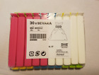 IKEA BEVARA Sealing Clip Set of 30 Mixed Colors Mixed Sizes