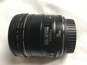 Canon EF 20mm F/2.8 USM Lens used but perfect - Picture 1 of 9