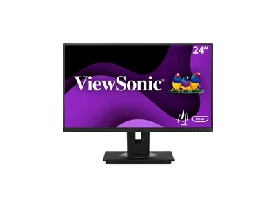 ViewSonic VG2448a - 24' 1080p Ergonomic 40-Degree Tilt IPS Monitor w/ HDMI, DP, - Image 1 of 2