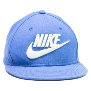 NIKE Mens Snapback Cap Blue Wool ONE SIZE - Picture 1 of 8