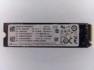 SK Hynix PC711 HFS512GDE9X081N 512GB 2280 M.2 NVMe Solid State Drive SSD - Afbeelding 1 van 2