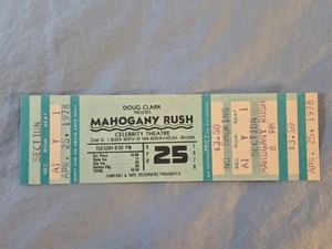 April 4-25-78 1978 MAHOGANY RUSH Ticket Stub Phoenix Arizona - Picture 1 of 2