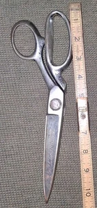 Vintage Unique by Clauss USA 10” Molybdenum Sewing Crafting Scissors No. 330 - Picture 1 of 5
