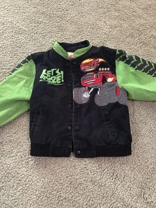 Nickelodeon Blaze And The Monster Machines Kid’s Racing Jacket - Picture 1 of 6