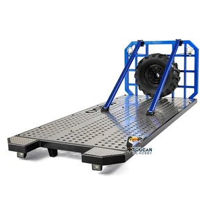 Pieza de repuesto de plataforma plana de metal para camión vehículo de escalada 1/14 8x2 RC Rock Crawler - Imagen 1 de 6