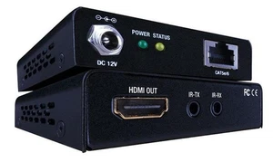 Extensor de cable único HDMI Vanco EVEX2006 Evolution ultra delgado Cat5e/6 con PoE - Imagen 1 de 1