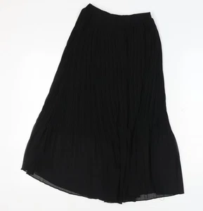 New Look Women's Petite Black Pleated Midi Skirt - Picture 1 of 12