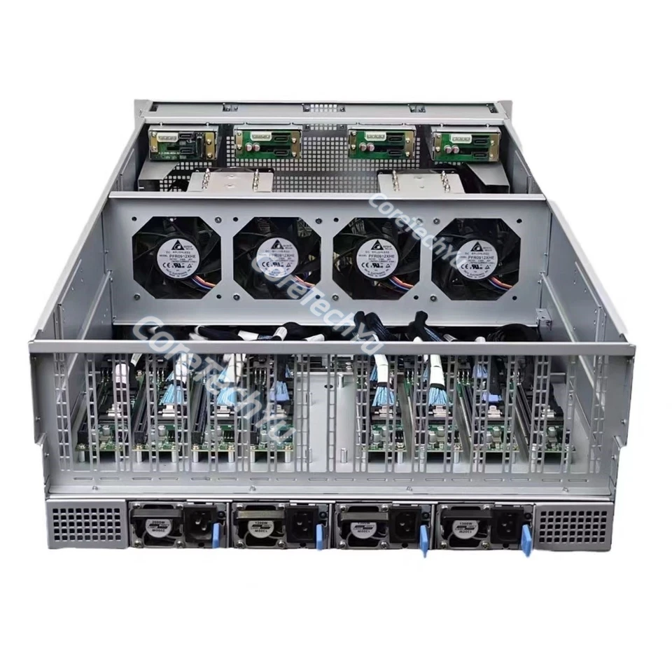 4U 8-GPU Server, AI Server with 8 GPUs featuring Full-Speed x16 Bandwidth PCIe4 - Image 1 of 2