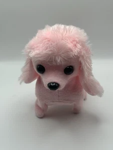 Rosa Laufpudel Plüsch Hundespielzeug - batteriebetrieben beweglicher und bellender Welpe - Bild 1 von 14