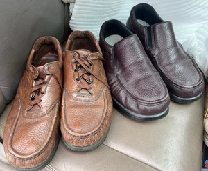 Herren 13 WW SAS Tripad Komfort Braun Slipper Leder Halbschuhe Pathfinder 13 W Spitze - Bild 1 von 14