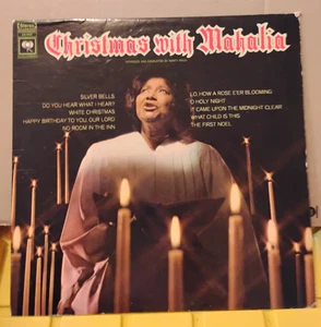 Mahalia Jackson Christmas With Mahalia Vinyl LP Gospel Soul Holiday Album - Picture 1 of 4