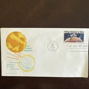 1978 Viking Missions Saluting the Anniversary of the Mars Landing FDC 7-20-78 - Picture 1 of 1