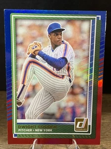 DWIGHT GOODEN 2025 Donruss Red & Blue Foil #69 New York Mets - Picture 1 of 2