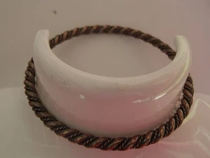 Vintage 925 Sterling Kopi Rope Bangle - Picture 1 of 6