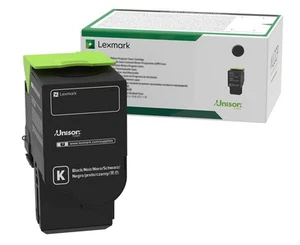 Lexmark C2320K0 Toner schwarz - 1000 Seiten - Afbeelding 1 van 7