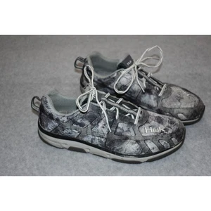 HUK Attack Performance Angeln Wasser Schuhe Sneaker Herren Größe US 12 grau Tarnmuster - Bild 1 von 9