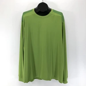 Duluth Trading Co. Shunburn Long Sleeve Crew Shirt Men's XL Green UPF 50 Outdoor - Picture 1 of 9