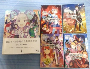 Re: Life in a Different World from Zero Blu-ray 3rd 1 Novel EX Re:Zero - Picture 1 of 3