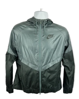 Nueva Nike NIÑAS/niños Verde Bloque de Color Rompevientos Chaqueta Atlética Pista L 12/13 Foto 1 de 4