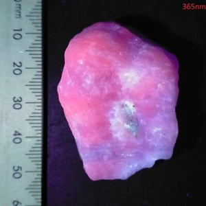 Sodalite fluorescent long wave glowing natural rough mineral specimen 182ct - Bild 1 von 7