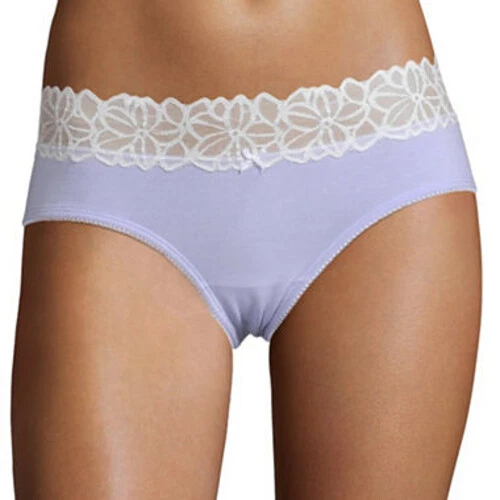 Bragas descaradas Flirtitude para mujer PEQUEÑAS banda de cintura de encaje simplemente periwinkle  Foto 1 de 1