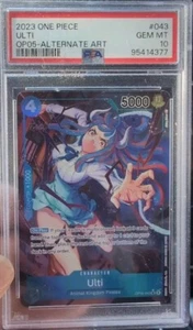 One Piece Awakening of the New Era ULTI SR Alt Art #OP05-043 PSA Gem Mint 10 - Bild 1 von 3