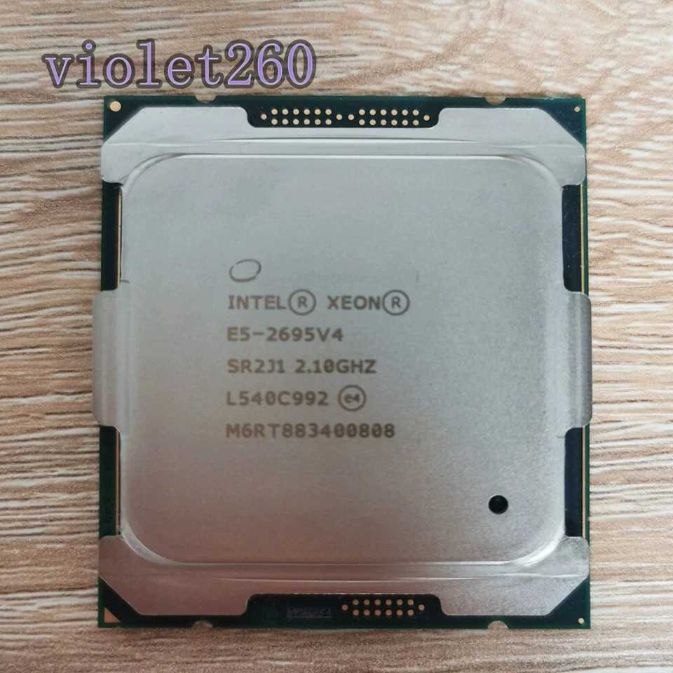 Intel Xeon E5-2695 v4 LGA2011 Server CPU Processor 2.1GHz 45MB 18C 36T SR2J1 - Image 1 of 1