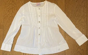 MONNALISA White Shirt, Size 6 Kids - Picture 1 of 2