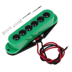 Invader Type Green Electric Guitar Single Coil Neck Pickup For Strat Squier - Picture 1 of 4