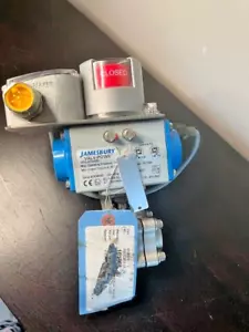 Jamesbury 3/4"" betätigtes Kugelhahn 4A-3600TT-B2 Stellantrieb VPVL051DABD NEU - Bild 1 von 6