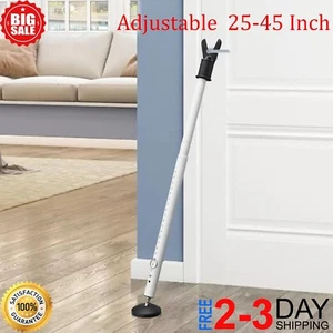 Door Security Bar Lock Entry Barricade Reinforcement Burglar Safety Lock Stopper - Picture 1 of 8