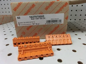 Bloques de terminales Weidmuller 1627970000 (CAJA DE 50) BLZ 7,50/7 SN OR - Imagen 1 de 4